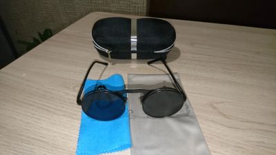 Лот: 12656693. Фото: 1. Очки в стиле стимпанк. Очки солнцезащитные