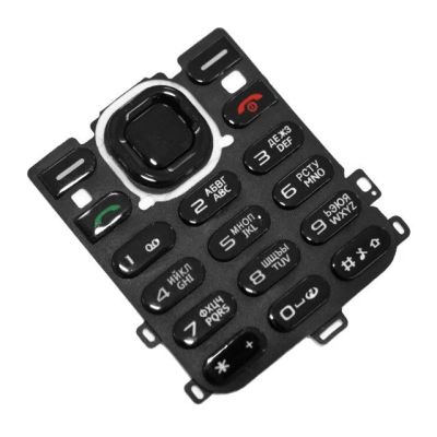 Лот: 25353121. Фото: 1. Клавиатура Nokia 5220 Черный. Клавиатуры для ноутбуков