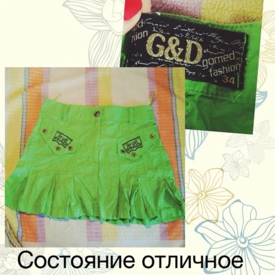Лот: 4124116. Фото: 1. Юбка для девочки 34 размер. Юбки