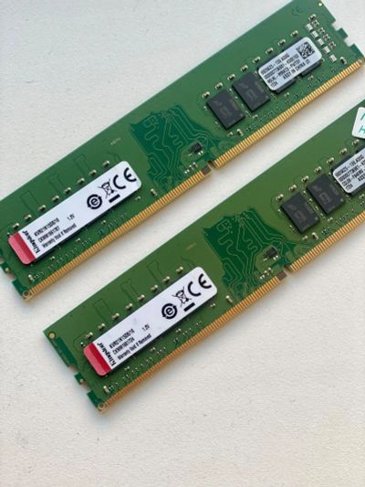 Лот: 19676274. Фото: 1. Kingston ValueRam 32GB (2x 16GB... Оперативная память