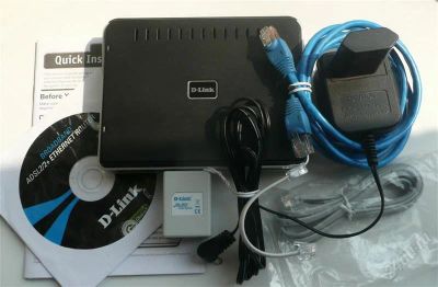 Лот: 1040530. Фото: 1. Маршрутизатор D-Link DSL-2500U... Маршрутизаторы (роутеры)