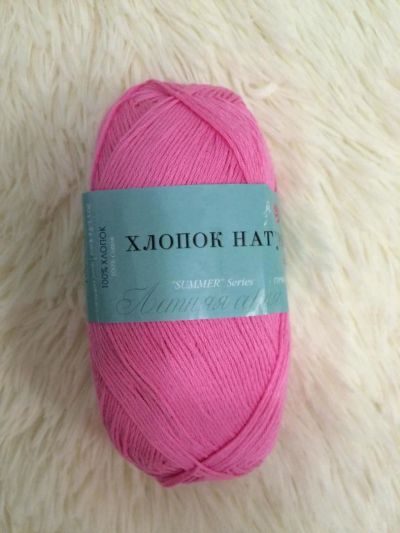 Лот: 9849299. Фото: 1. Пряжа Пехорка хлопок натуральный... Ткани, нитки, пряжа