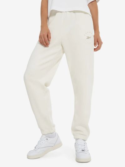 Лот: 23599880. Фото: 1. Брюки женские Reebok, Бежевый. Спортивные брюки, штаны