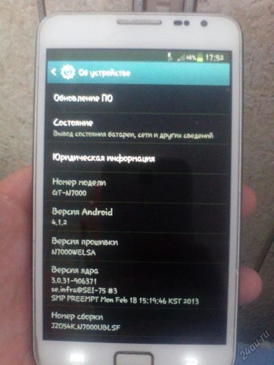 Лот: 5766244. Фото: 1. samsung galaxy note gt-n7000. Смартфоны