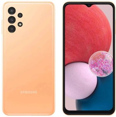 Лот: 19706457. Фото: 1. Samsung Galaxy A13 6/128GB, оранжевый. Смартфоны