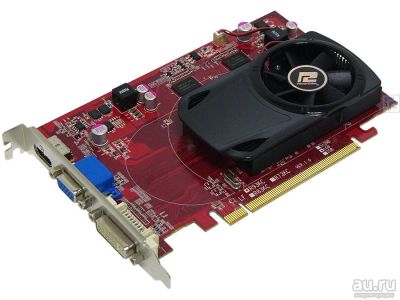 Лот: 10344848. Фото: 1. (93) POWER COLOR AX7570 2GBK3-H... Видеокарты