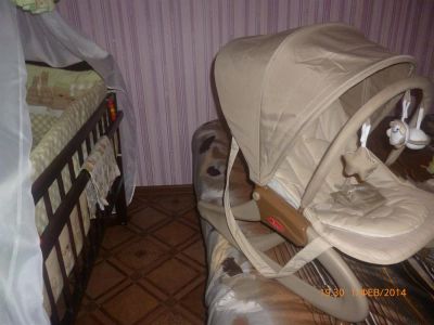Лот: 3671603. Фото: 1. шизлонг. Ходунки, прыгунки, качели