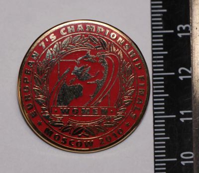 Лот: 11232975. Фото: 1. Тяжелый, редкий значок: Европейский... Юбилейные