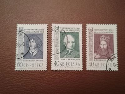 Лот: 25679694. Фото: 1. Польша. Марки Личности. Марки