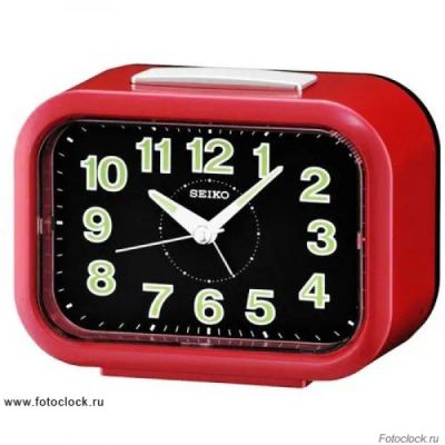 Лот: 21239473. Фото: 1. Кварцевый будильник Seiko QHK026R... Часы настенные, настольные