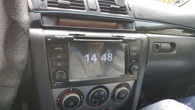 Лот: 13800524. Фото: 1. Магнитола для Мазда 3 bk. Автомагнитолы