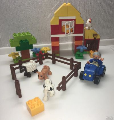 Лот: 13664939. Фото: 1. LEGO DUPLO - ферма. Конструкторы