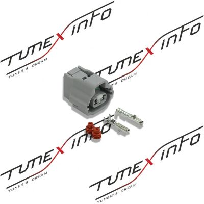 Лот: 20926858. Фото: 1. Разъем, фишка клапана VVTi 2 пина... Электрооборудование
