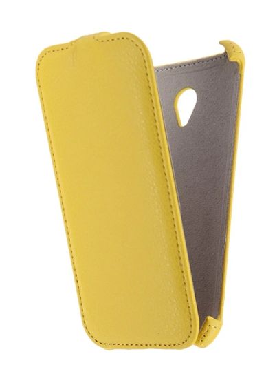 Лот: 7101115. Фото: 1. Чехол-книжка Asus ZenFone Go Желтый. Чехлы, бамперы