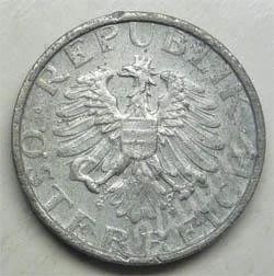 Лот: 360352. Фото: 1. Австрия. 10 грош 1948г. (2). Германия и Австрия