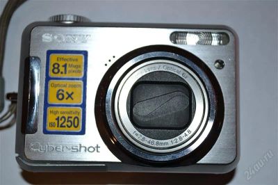 Лот: 2298949. Фото: 1. Фотоаппарат Sony Cyber-shot DSC-S800. Цифровые компактные