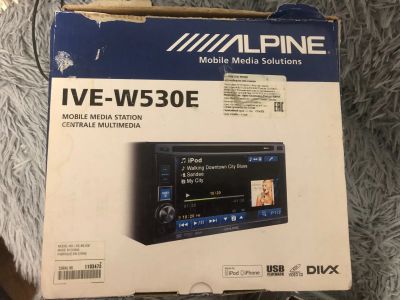 Лот: 20497995. Фото: 1. Магнитола 2Din Alpine IVE-W530E. Автомагнитолы