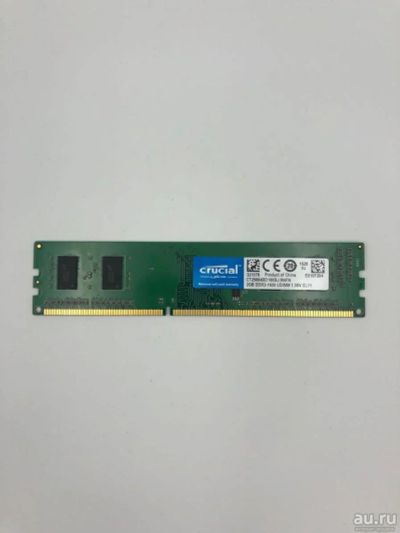 Лот: 18385988. Фото: 1. DDR3 2Gb Crucial. Оперативная память