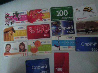 Лот: 8161375. Фото: 1. Карты оплаты. Телефонные, пластиковые карты