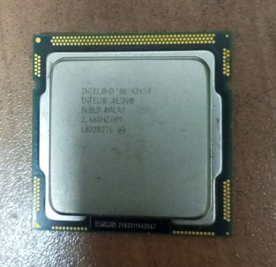 Лот: 24581080. Фото: 1. Процессор Intel X3450 ( 4 ядра... Процессоры
