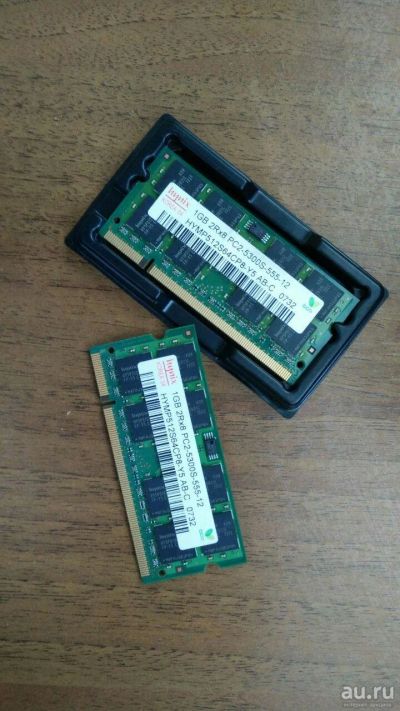 Лот: 13156452. Фото: 1. DDR2 SO-DIMM hynix 1Gb PC2-5300S-555... Оперативная память