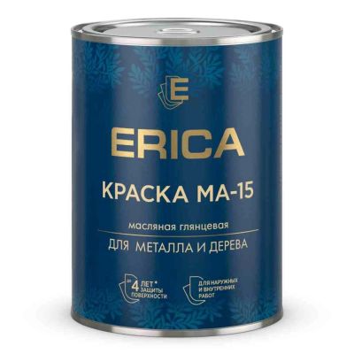 Лот: 24085242. Фото: 1. Краска Erica, МА-15, масляная... Краски, лаки, растворитель