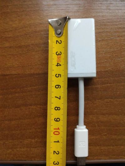 Лот: 7853609. Фото: 1. Mini DisplayPort to VGA Мини Дисплей... Шлейфы, кабели, переходники