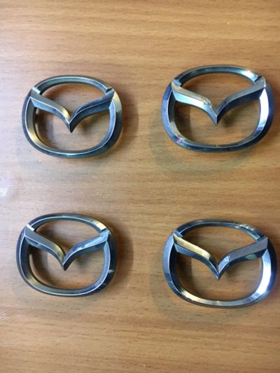 Лот: 16743023. Фото: 1. Шильдики « Mazda » на колпачки... Секретки, гайки, проставки