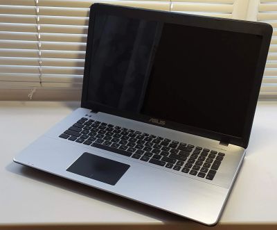 Лот: 17143907. Фото: 1. Asus 17.3" Intel N3700/nVidia... Ноутбуки
