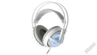 Лот: 5853620. Фото: 1. SteelSeries Siberia v2 frost blue... Наушники, гарнитуры