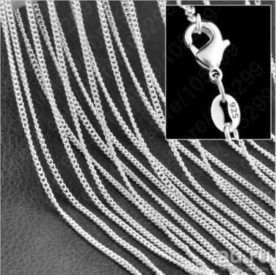 Лот: 8501287. Фото: 1. Цепь 925. Читайте описание.2. Цепочки