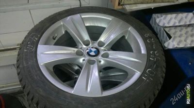 Лот: 1321572. Фото: 1. комплект зимних колес r17 BMW... Шины на дисках