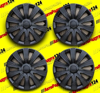 Лот: 25595213. Фото: 1. Колпаки 13&quot; Карат черный... Колпаки