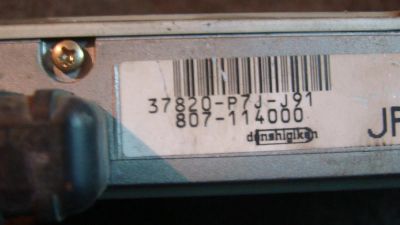 Лот: 3305845. Фото: 1. Компьютер ДВС Honda Orthia (4wd... Электрооборудование