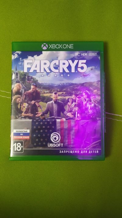 Лот: 15279095. Фото: 1. Far Cry 5 для Xbox One X. Игры для консолей