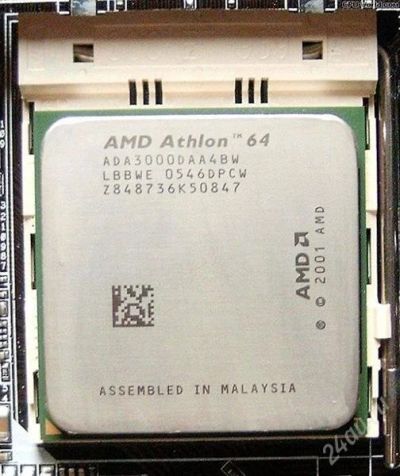 Лот: 1303273. Фото: 1. AMD Athlon64 3000+ ADA3000DAA4BW... Процессоры