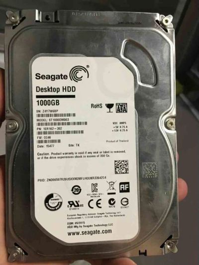 Лот: 6701535. Фото: 1. Жесткий диск 1000ГБ Seagate "ST1000DM003... Жёсткие диски (HDD)