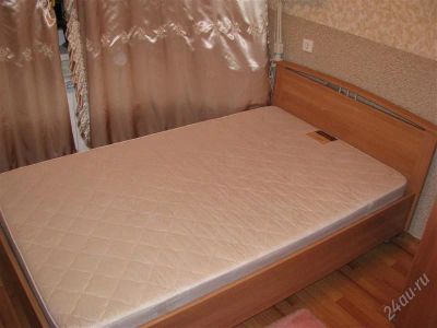 Лот: 2447645. Фото: 1. Кровать с матрасом 130-200 см. Кровати