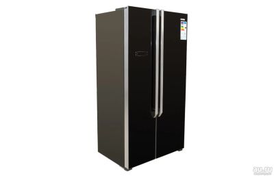 Лот: 15913685. Фото: 1. Холодильник Leran SBS 505 BG... Холодильники, морозильные камеры