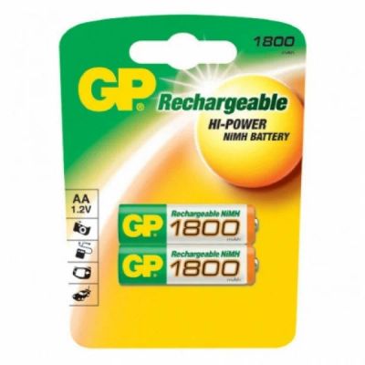Лот: 16109606. Фото: 1. GP accum AA NI-CD 1800-2/20 Доставка. Батарейки, аккумуляторы, элементы питания