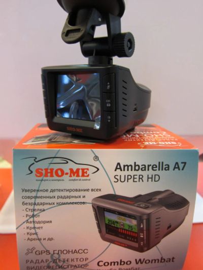 Лот: 9725279. Фото: 1. SHO-ME Combo Wombat - видеорегистратор... Видеорегистраторы,  радар-детекторы, системы парковки