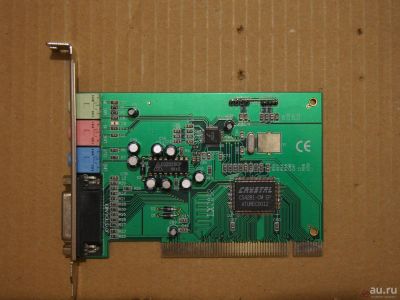 Лот: 9712478. Фото: 1. PCI Crystal CS4281-CM EP. Звуковые карты