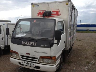 Лот: 2073340. Фото: 1. Продам Isuzu Elf фургон 1994. Грузовики, автобусы, спецтехника