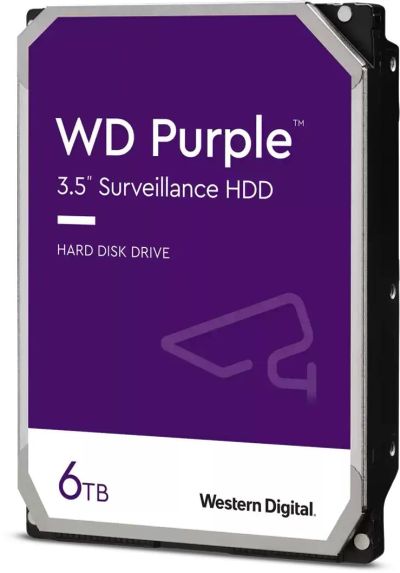 Лот: 20276421. Фото: 1. Жесткий диск 6Tb WD Purple (3... Жёсткие диски (HDD)