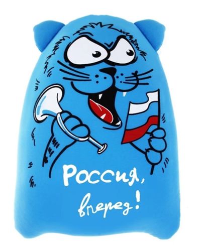Лот: 3206834. Фото: 1. Котэ "Россия, вперед". Фигурки, статуэтки