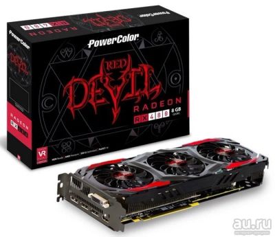 Лот: 12810320. Фото: 1. Лютая видеокарта radeon RX480... Видеокарты
