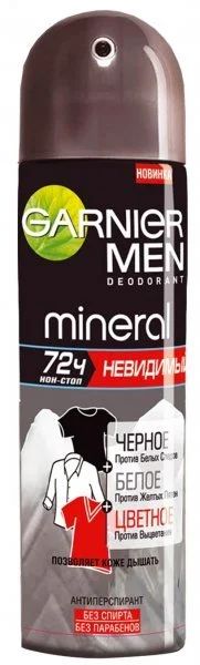 Лот: 11378382. Фото: 1. Garnier Men Mineral Невидимый... Мужская парфюмерия
