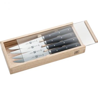 Лот: 22281271. Фото: 1. Набор стейковых ножей Zwilling... Столовые приборы, ножи