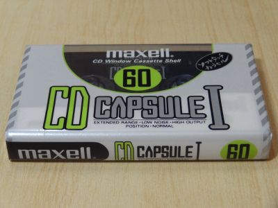 Лот: 11927567. Фото: 1. Кассета Maxell CD capsule 60. Другое (аудиотехника)