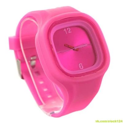 Лот: 3486696. Фото: 1. Square Candy Jelly Silicone Unisex... Оригинальные наручные часы